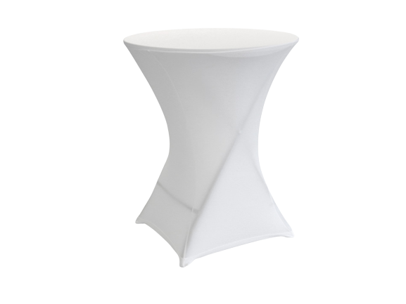 Housse pour Mange debout blanche 80x110 cm (Achat)