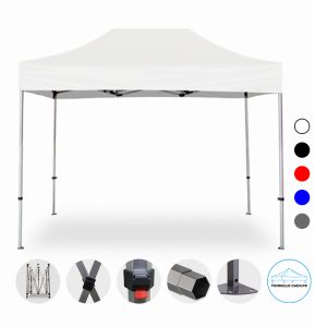 Tonnelle Pliante 3x2 m 40/45 mm Alu PRO (ACHAT )