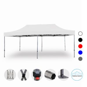 Tonnelle Pliante 3x6 m 40/45 mm Alu pro (ACHAT )