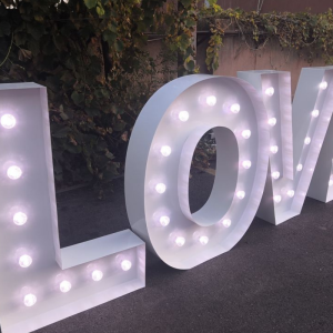 Location Grand Love lumineux 1m20 -Multicolore nouvelle génération