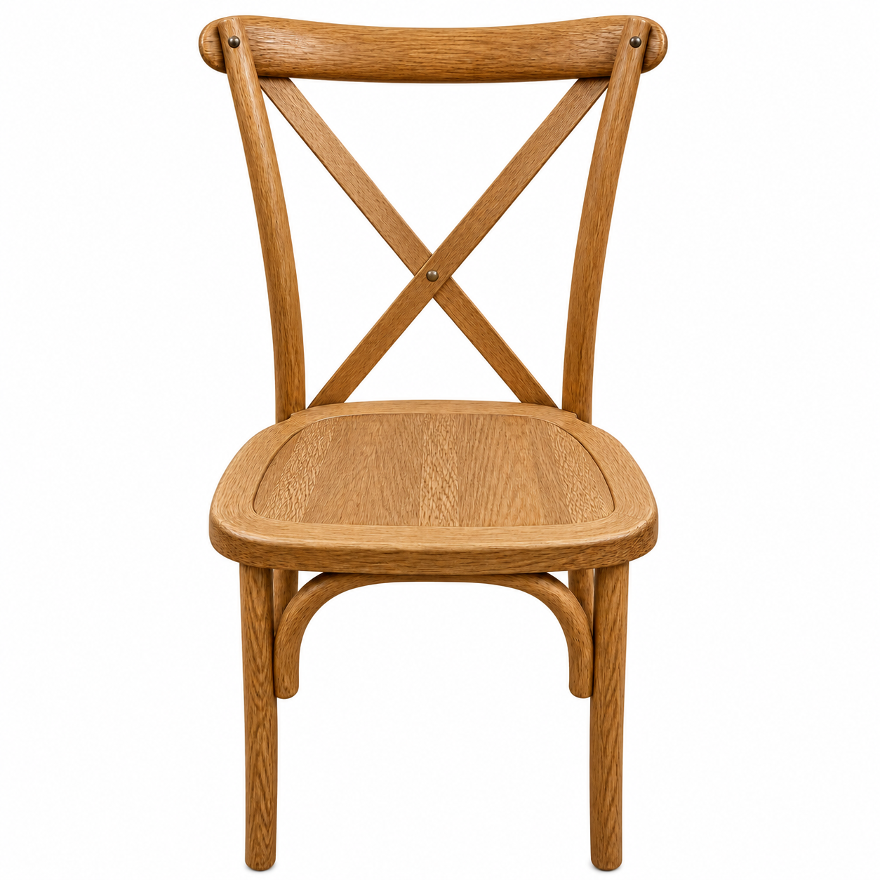 Location chaise bistrot bois chêne