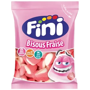 Sachet Bisous fraise 90g fini