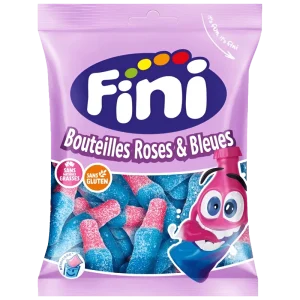 Sachet Bouteilles Roses et Bleues Sucré 90g