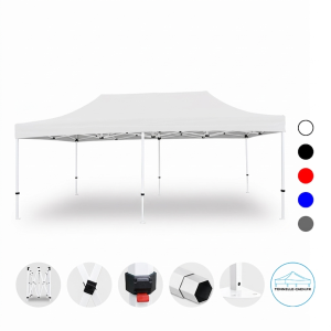 Tonnelle Pliante 3x6 m 40/45 mm Acier (ACHAT )