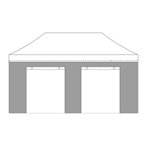 Paroi de coté 6m - Mur latéral Porte ( ACHAT )