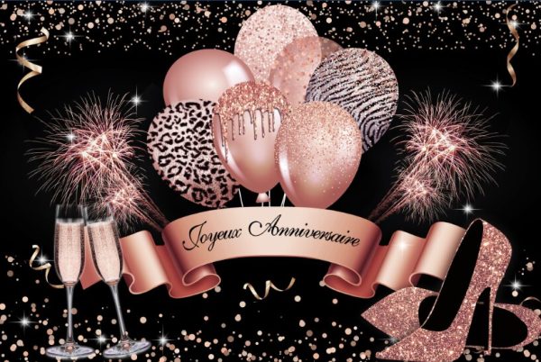 Location Support + Toile de Fond Géante Anniversaire 4