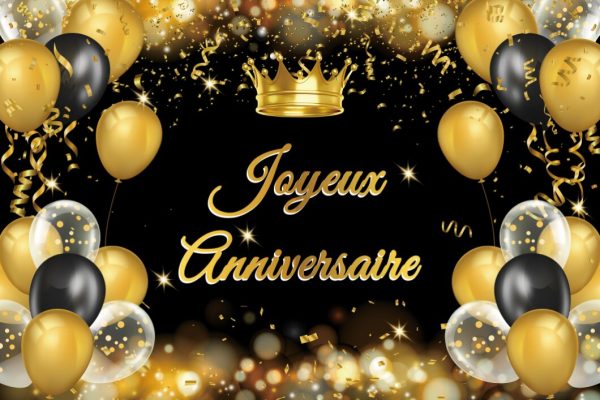 Location Support + Toile de Fond Géante Anniversaire 1