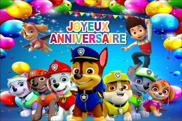 Location Support + Toile de Fond Géante Anniversaire 10