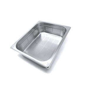 Bac gastronorme GN 1/2 inox perforé 6 L