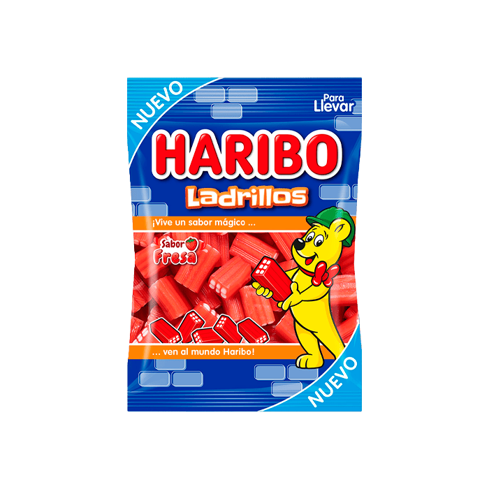 Sachet Haribo Briques 100g