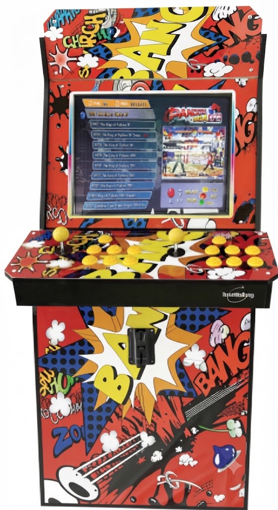 Location Borne arcade 1600 jeux