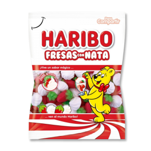Sachet Haribo Fraises à la Crème 100g