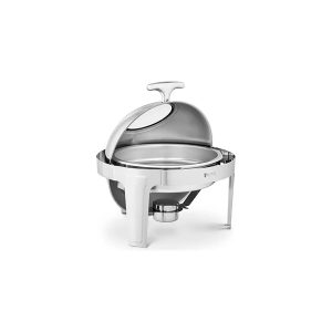 Location chafing dish rond couleur Inox 6L
