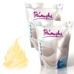 Mix à glaces à l'italienne Triomphe VANILLE  (carton de 1 x 4.5 kg)