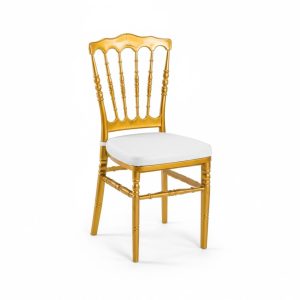 Location Chaise Napoléon Or avec Assise