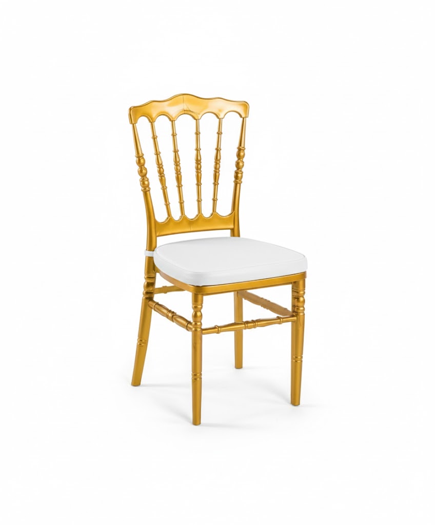 Location Chaise Napoléon Or avec Assise